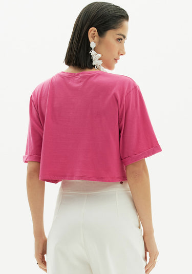 502TS003848 - T-SHIRT AMARANTE