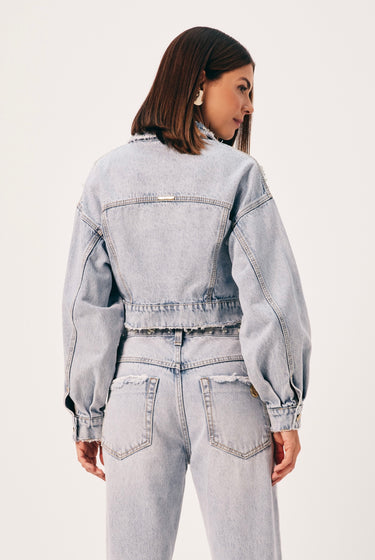 JAQ30209 - DIMY JAQUETA JEANS PEROLA