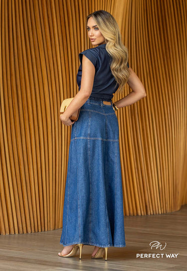NV544118A - PW CROPPED TOP WITH CUTOUT ON THE SHOULDER AND ARMHOLE