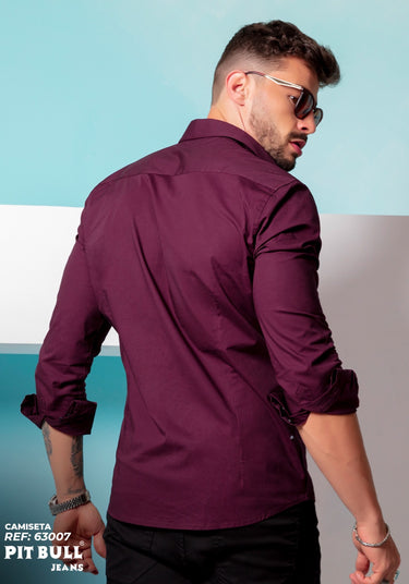 63007 - PITBULL CAMISA MASCULINA