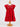 545VE000012- VESTIDO INFANTIL CURTO VERMELHO