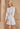 PW WHITE CHAMISIE DRESS WITH BELT