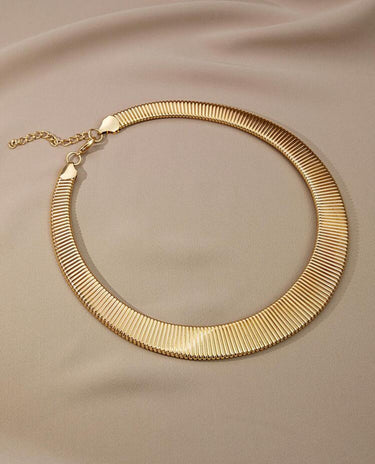 10042025-2 IMPORTADO COLAR GEOMETRICO BOHO DOURADO