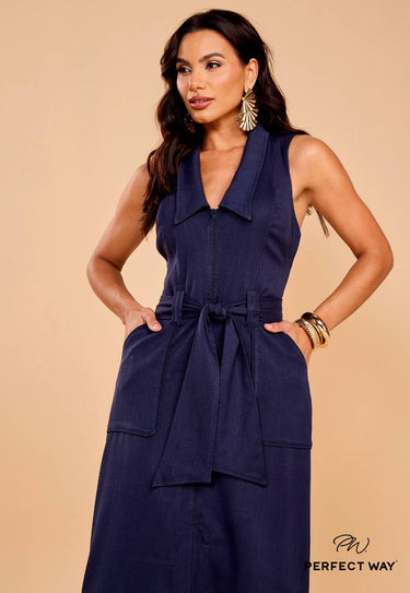 MP56133- PW VESTIDO MAXI MIDI A SOBREPOSTO