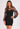 SO06204 PW DRESS WITH TULLE CUTOUT