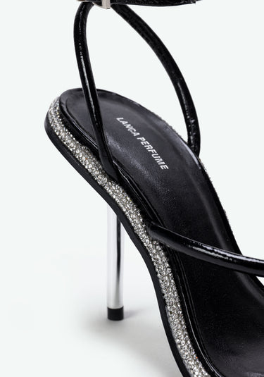 537SD000924 LP SANDÁLIA COURO VIRA STRASS