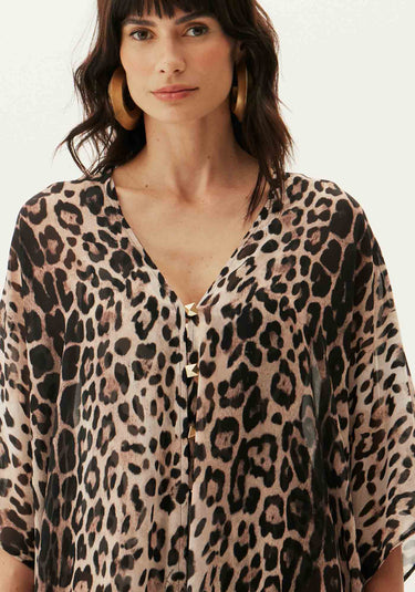 526KF000086- LP KAFTAN ESTAMPADO