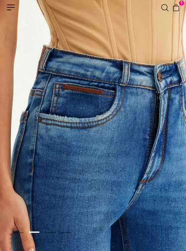 501CF006487- LP CALÇA JEANS SHAPE NOW