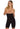 50069- PLIE BERMUDA CINTURA ALTA - PRETO