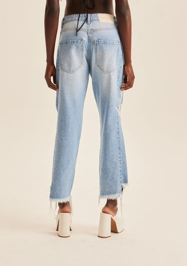 501CF005355 - LP CALÇA JEANS RETA HIGH
