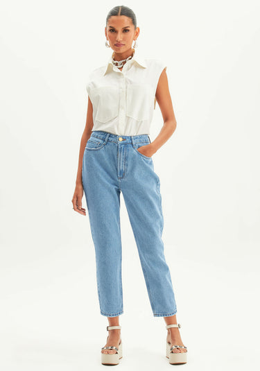501CF006483 - LP CALÇA JEANS LUNA MOM SUPER HIGH