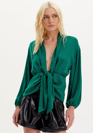502BL007656 - LP BLUSA DECOTE PROFUNDO MANGA LONGA