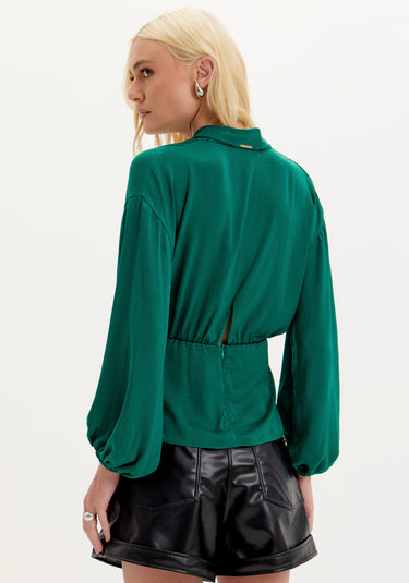 502BL007656 - LP BLUSA DECOTE PROFUNDO MANGA LONGA