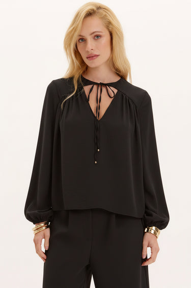502BL007826 - LP LONG SLEEVE BLOUSE WITH OPENING