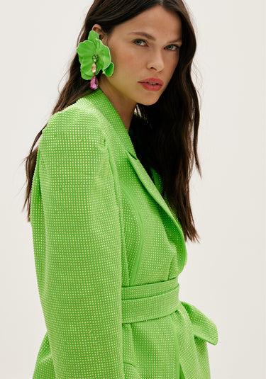 502BZ000456 - BLAZER ALONGADO NEON AMARANTE (mate)