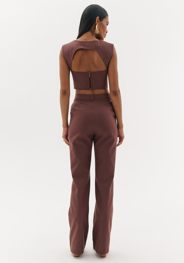 502CF001915 - AMAR CALÇA WIDE LEG CINTURA ALTA