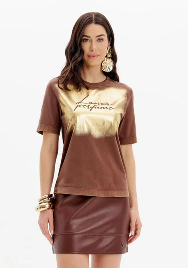 502TS004881 - LP BLUSA T-SHIRT DE MANGAS ESTAMPA EXCLUSIVA LP