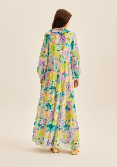502VE007287 - LP VESTIDO LONGO ESTAMPADO