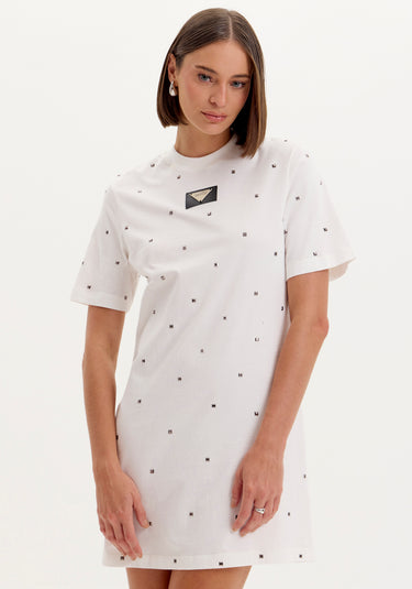 502VE009968 - LP VESTIDO COM APLICAÇÃO SPIKES