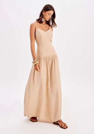 502VE011819 - MYFT VESTIDO SUPER MIDI DE ALÇAS