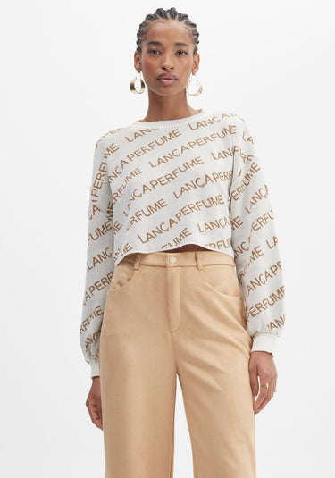503ML000016 - LP MOLETOM TRICOT CROPPED TERRA