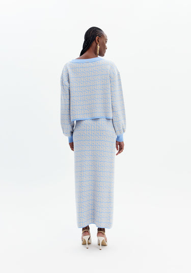 503SA111332 - LP SAIA TRICOT SUPER MIDI SIGNATURE