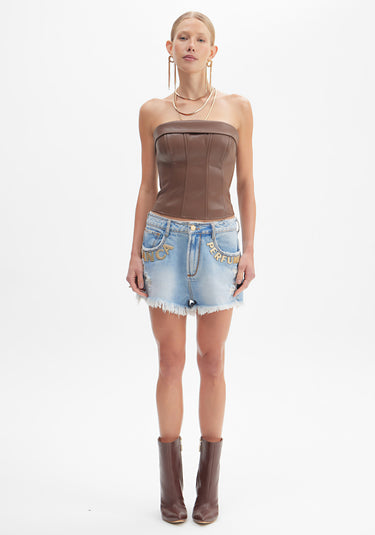 501SH002190- LP SHORT JEANS DETALHE METAL DOU