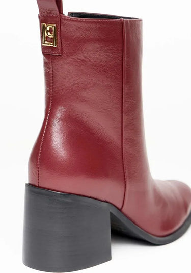 537BO001108 - LP BOTA COURO SALTO BLOCO COM ZIPER