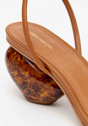 537SD001496 - LP SANDALIA SALTO COM TORTOISE