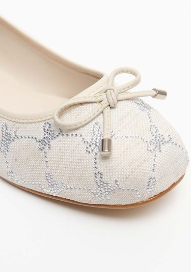 537SI000261 - LP SAPATILHA MONOGRAMA STRASS