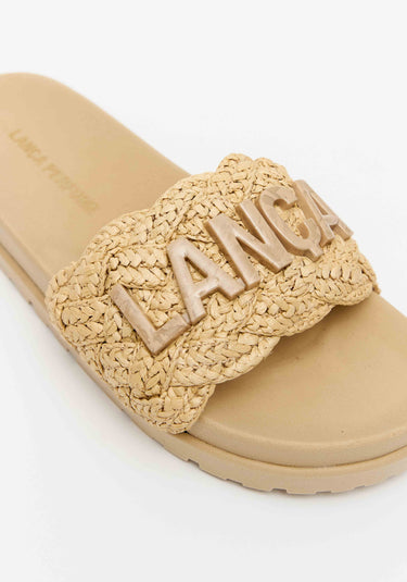 537SL000123 - LP CHINELO SLIDE TRANÇADA