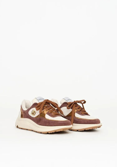 537TE001032 LP TENIS TWEED COM RECORTES EM COURO