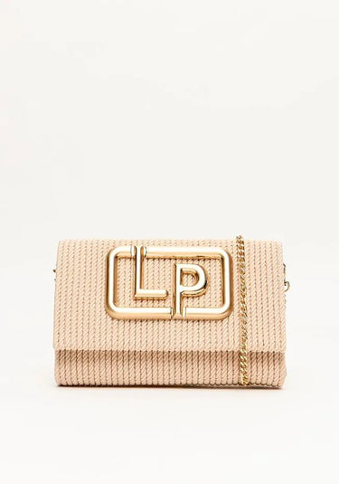 538CL000175 - LP Bolsa Clutch Corda Com Logo LP