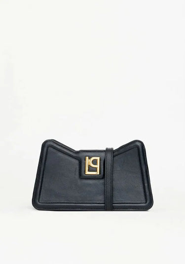 538SH000201 - LP SHOULDER BAG COURO COM METAL LOGO LP