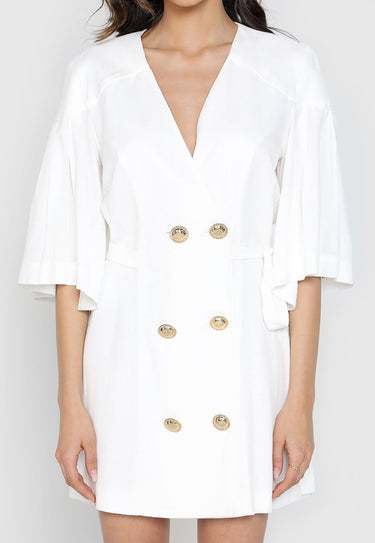 502VE006084 - LP VESTIDO MANGA MEDIA OFF WHITE