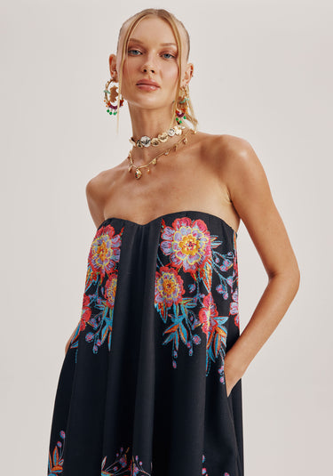 502VE007138 AMARANTE VESTIDO LONGO