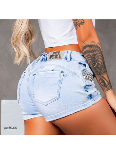 37452 - SHORT LUXO RAFA KALIMANN PITBULL JEANS