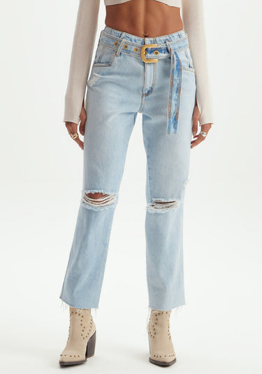 501CF005949- LP CALÇA JEANS RETA SUPER HIGH