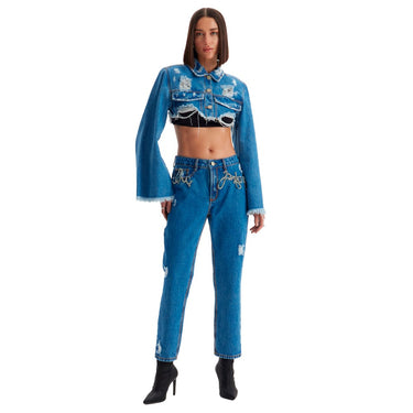 501CF005805- LP CALCA JEANS MON ESCRITA