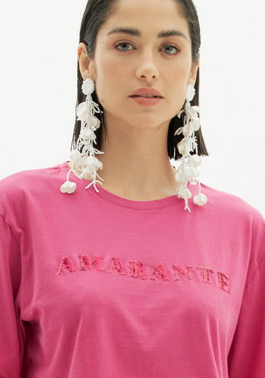 502TS003848 - T-SHIRT AMARANTE