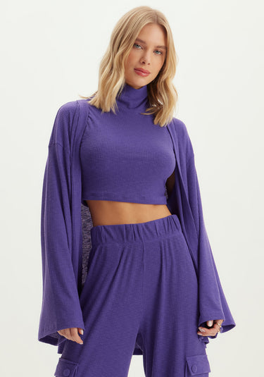 502CD000111- LP CARDIGAN OVERSIDE