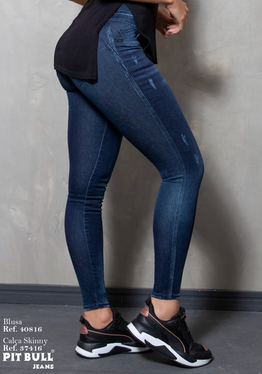 37416 PITBULL CALÇA JEANS