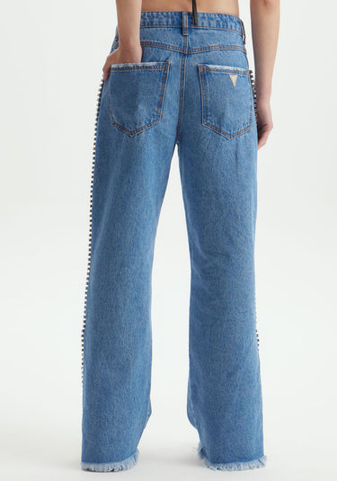 501CF005867- LP CALÇA JEANS FULL LENGHT RELAXED HIGH