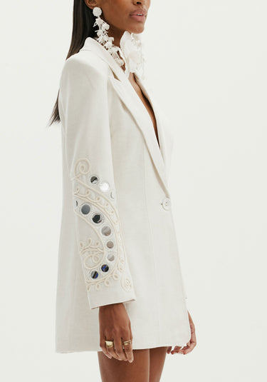 502BZ000578 - BLAZER ACINTURADO AMARANTE