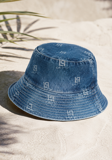 544CP000015 LP BUCKET JEANS MONOGRAMA