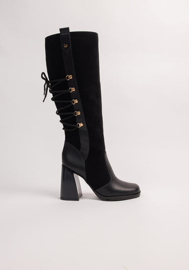 537BO000333 LP BRAIDED SUEDE BOOT
