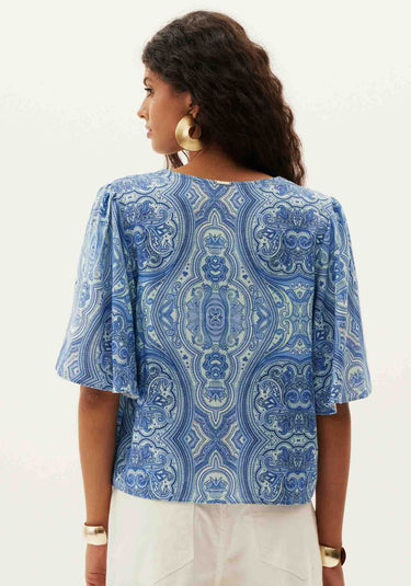 502BL007065 LP PRINTED BLOUSE