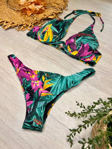526BK000509 LP BIQUÍNI MEIA TAÇA FLORAL