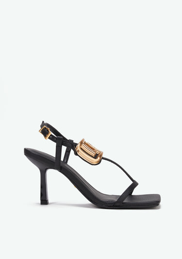 537SD001149 LP BLACK SANDAL