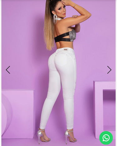 65968 - PITBULL CALÇA SKINNY COLOR BR